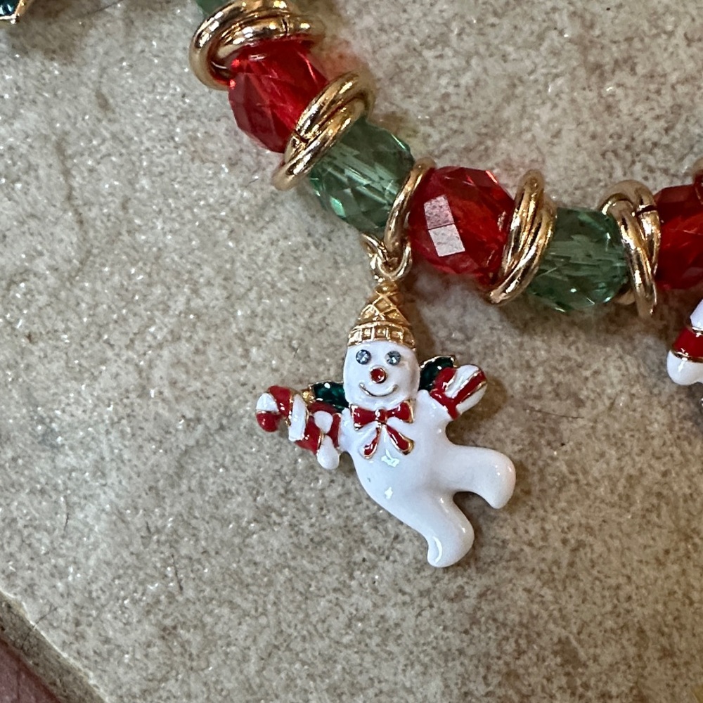 Festive Holiday Charm Bracelet - Picture 3 of 7
